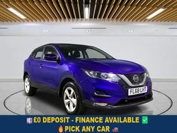 Blue Used 2018 Nissan Qashqai Acenta Premium SUV | £9,299 (Good price)