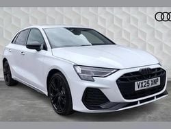 White Used 2025 Audi A3 e-tron Black Edition Hatchback | £36,450