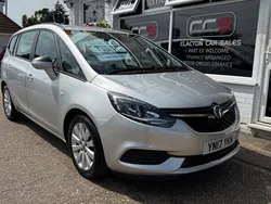 Silver Used 2017 Vauxhall Zafira Tourer Design Edition MPV | £7,495