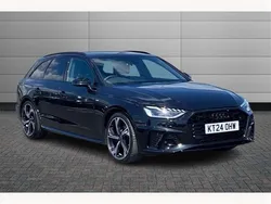 Black Used 2024 Audi A4 Black Edition Estate | £32,150 (Expensive)