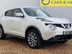 White Used 2017 Nissan Juke Tekna SUV | £5,650 (Fair price)