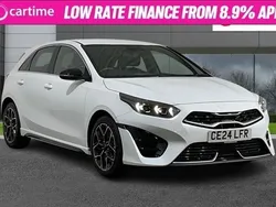 White Used 2024 Kia Ceed GT GT-Line Hatchback | £21,420 (Fair price)