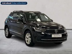 Black Used 2022 VW Tiguan Life SUV | £19,943 (Super price)