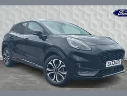Black Used 2023 Ford Puma Gen-E ST-Line SUV | £15,695