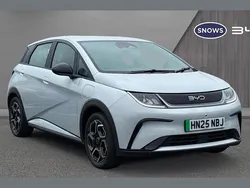 White New 2025 BYD Dolphin Boost Hatchback | £19,490 (Good price)
