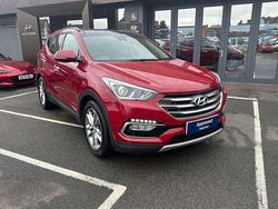 Red Used 2016 Hyundai Santa Fe Premium SE SUV | £18,418 (Expensive)