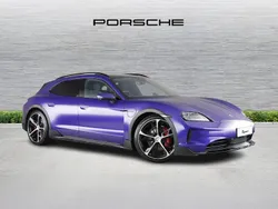 Purple sky metallic Used 2025 Porsche Taycan Cross Turismo Sedan | £101,900