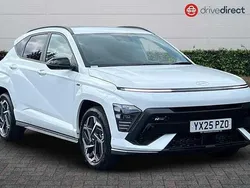 Special solid atlas white New 2025 Hyundai Kona N Line SUV | £28,200 (Fair price)