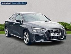 Grey Used 2022 Audi A3 S-Line Sedan | £21,995 (Fair price)