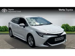 White Used 2022 Toyota Corolla Sport Estate | £19,761 (Good price)