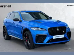 Ultra blue Used 2024 Jaguar F-Pace SVR SUV | £69,987