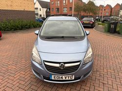 Blue Used 2014 Vauxhall Meriva MPV | £3,995 (Super price)
