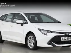 White Used 2022 Toyota Corolla Sport Estate | £19,295 (Good price)