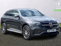 Grey Used 2020 Mercedes EQC400 AMG line SUV | £20,799 (Fair price)