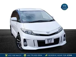 White Used 2013 Toyota Estima MPV | £7,500 (Good price)