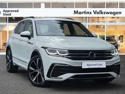 White Used 2023 VW Tiguan R-line Edition SUV | £28,995 (Fair price)