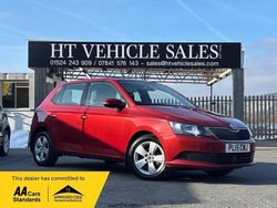 Red Used 2015 Skoda Fabia SE Hatchback | £7,495 (Fair price)