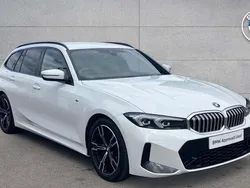 White Used 2023 BMW 320 M Sport Estate | £31,998 (A bit pricey)