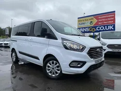 White Used 2018 Ford Tourneo Custom Zetec Sedan | £16,495 (Good price)