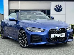 Blue Used 2021 BMW 420 M Sport Cabriolet | £31,199 (Expensive)