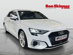 White Used 2022 Audi A3 Sportback Sport Hatchback | £21,959 (Expensive)