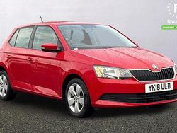 Red Used 2018 Skoda Fabia SE Hatchback | £9,899 (Fair price)