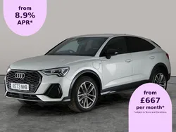 Silver Used 2023 Audi Q3 Sportback Advanced SUV | £34,550 (Fair price)