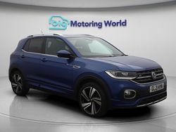 Blue Used 2021 VW T-Cross R-line SUV | £15,900 (Fair price)