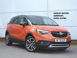 Orange Used 2020 Vauxhall Crossland X Elite SUV | £8,695 (Fair price)
