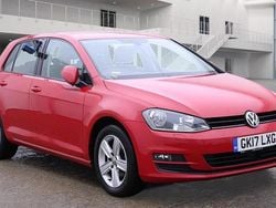 Red Used 2017 VW Golf VII Edition Hatchback | £7,994 (Fair price)