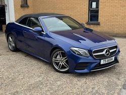 Blue Used 2019 Mercedes E220 AMG line Cabriolet | £16,999 (Super price)
