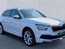 Moon white Used 2022 Skoda Kamiq SE L Executive SUV | £18,438 (Fair price)