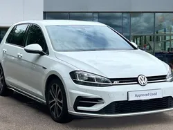 Pure white Used 2019 VW Golf VII GT Hatchback | £16,506 (Expensive)