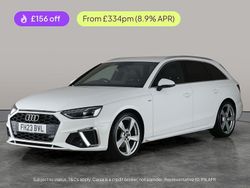 White Used 2023 Audi A4 S-Line Estate | £21,971 (Super price)