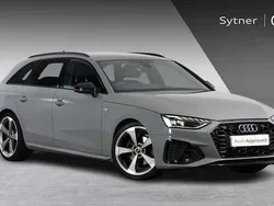 Grey Used 2021 Audi A4 Black Edition Estate | £25,750 (Expensive)