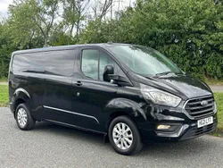 Black Used 2021 Ford Transit Custom Limited | £9,995 (Fair price)