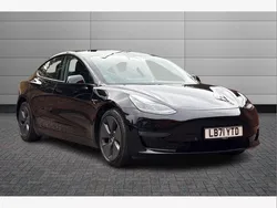 Black Used 2021 Tesla Model 3 Long Range Sedan | £22,495 (A bit pricey)