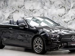 Black Used 2021 Mercedes E220 AMG Line Premium Cabriolet | £26,489 (Fair price)