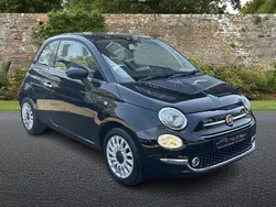 Black Used 2018 Fiat 500 Lounge Hatchback | £8,490 (Fair price)
