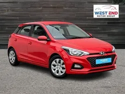 Red Used 2019 Hyundai i20 Hatchback | £8,495 (Fair price)