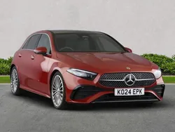 Red Used 2024 Mercedes A180 AMG Line Premium Plus Hatchback | £27,417