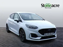 White Used 2022 Ford Fiesta ST-Line X Hatchback | £13,999 (A bit pricey)