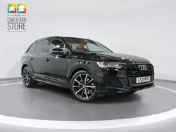 Black Used 2021 Audi Q7 Black Edition SUV | £40,549 (Fair price)
