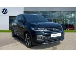 Black Used 2022 VW T-Cross R-line SUV | £19,512 (Fair price)