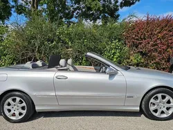 Silver Used 2005 Mercedes CLK240 Elegance Cabriolet | £5,295 (Fair price)