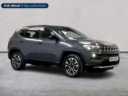Grey Used 2024 Jeep Compass Limited SUV | £21,699 (Fair price)