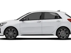 Satin silver Used 2022 Kia Rio 2 Hatchback | £12,995 (A bit pricey)