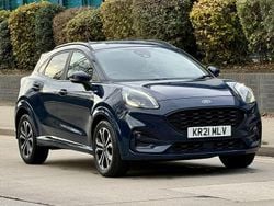 Blue Used 2021 Ford Puma ST-Line Hatchback | £11,999 (Fair price)