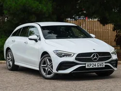 White Used 2024 Mercedes CLA250e Executive Sedan | £29,498 (A bit pricey)