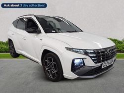 White Used 2023 Hyundai Tucson N Line SUV | £26,999 (A bit pricey)
